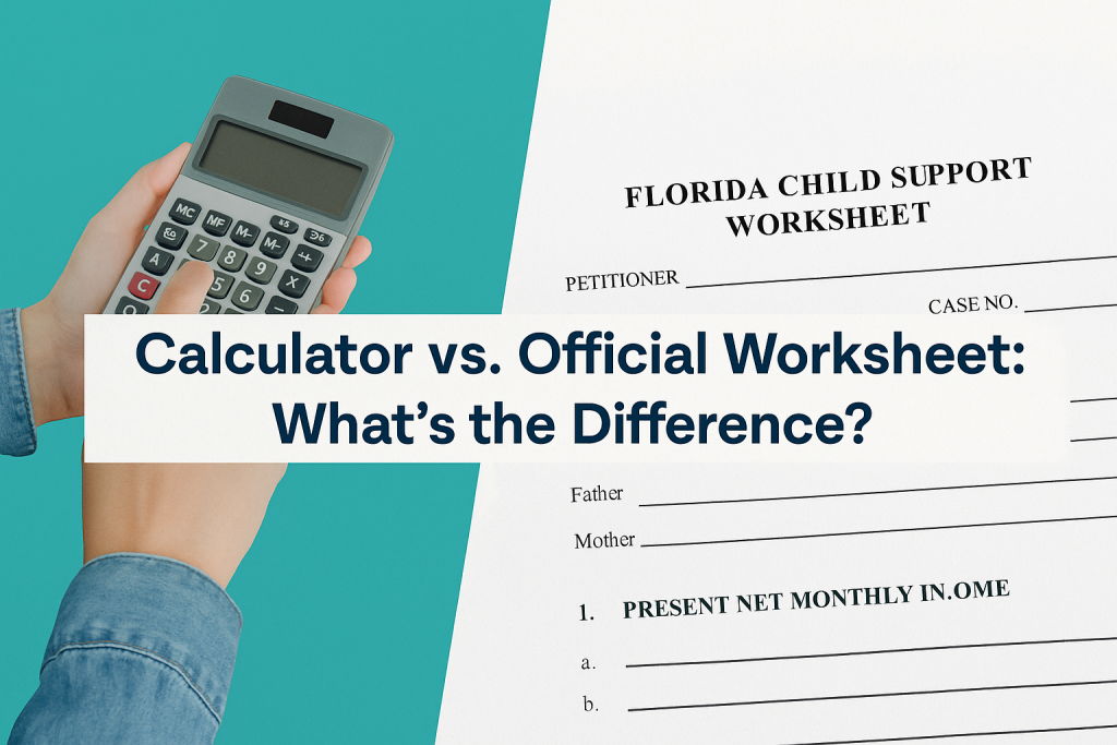 Calculator vs. Official Worksheet: What’s the Difference?