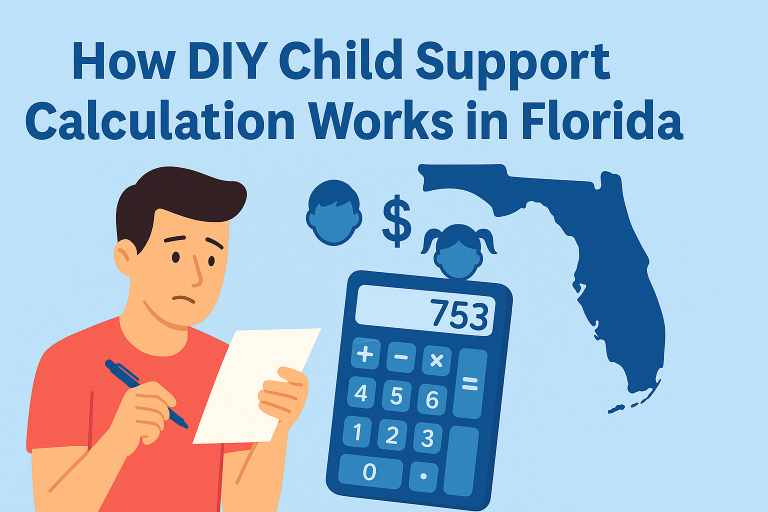 How DIY Child Support Calculation Works in Florida
