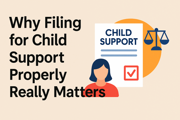 Why Filing for Child Support Properly Really Matters