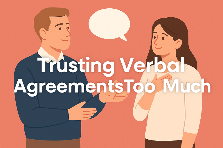 Trusting Verbal Agreements Too Much
