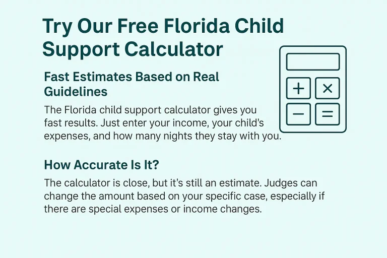 Try Our Free Florida Child Support Calculator
