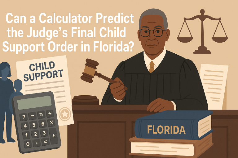 Can a Calculator Predict the Judge’s Final Child Support Order in Florida?